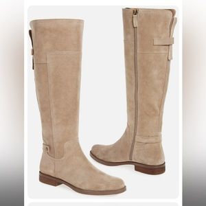 Franco Sarto suede riding boots